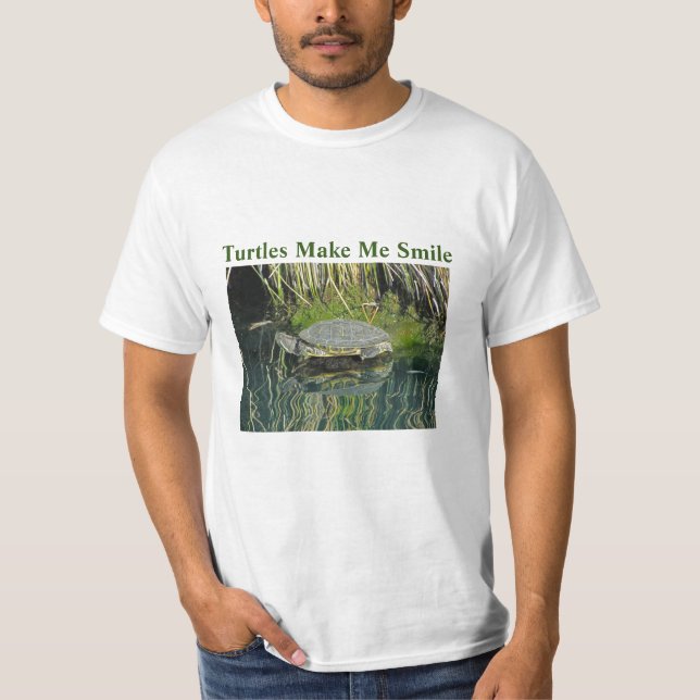 Camiseta Turtle Lover Lake Animal Photo Nature Willife (Frente)