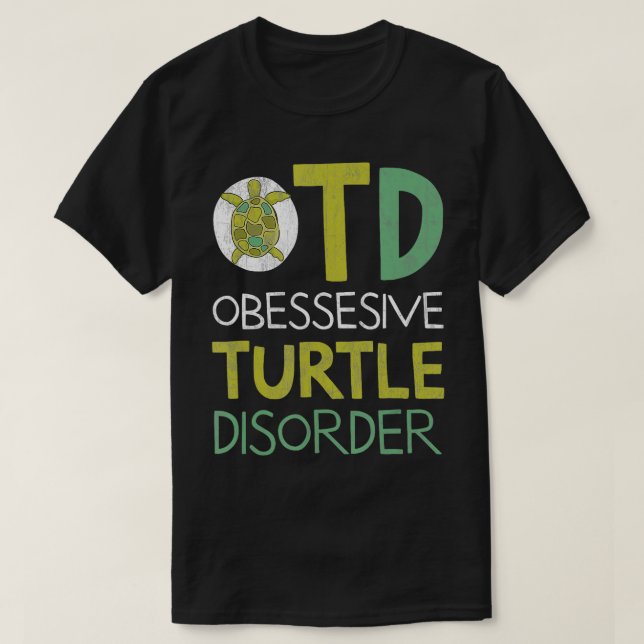 Camiseta Turtle Lover OTD Sea Turtle Gift (Frente do Design)
