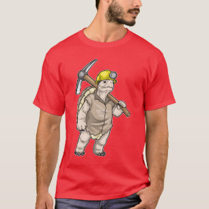 Camiseta Turtle Miner Pickaxe Mining