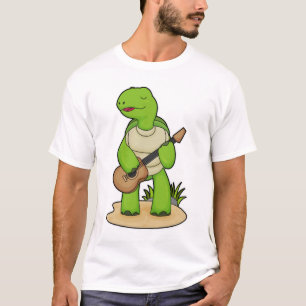 Camiseta Turtle Musical Guitar Music