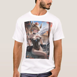 Camiseta Turtle Queen 75 com Primavera quente