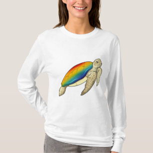 Camiseta Turtle Rainbow