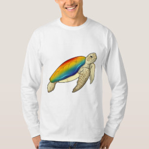 Camiseta Turtle Rainbow