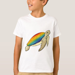 Camiseta Turtle Rainbow