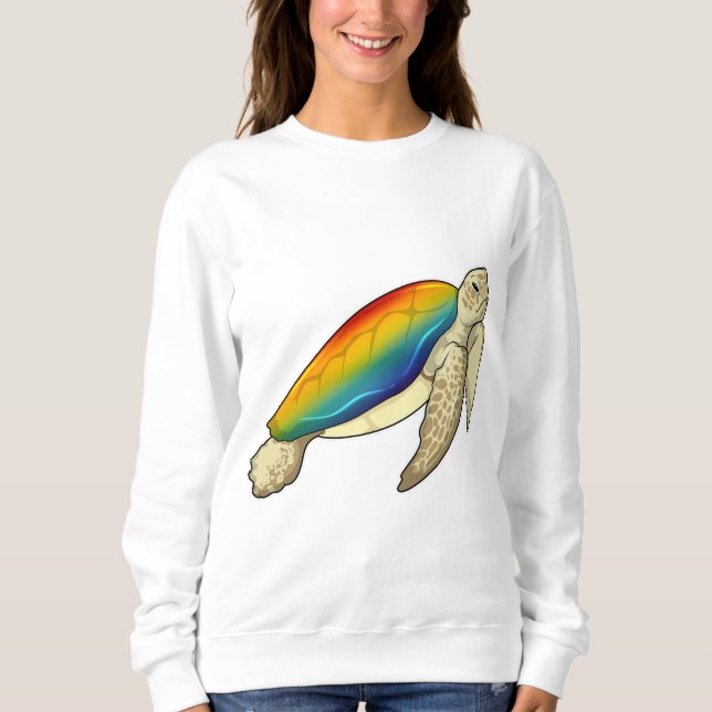 Camiseta Turtle Rainbow (Frente)