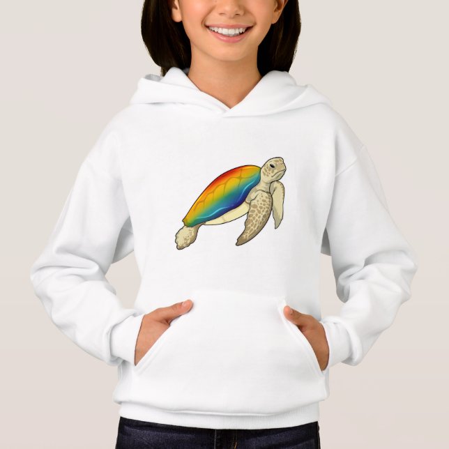 Camiseta Turtle Rainbow (Frente)