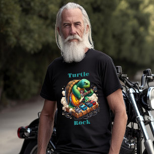 Camiseta Turtle Rockstar Jamming no Palco