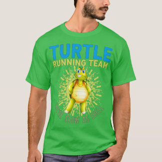 Camiseta Turtle Running Team Lento Como Shell Runners Diver