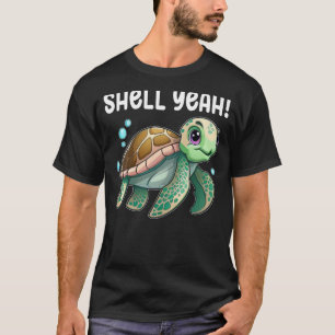 Camiseta Turtle Shell Sim Tartarugas Marinhas Tartaruga 2
