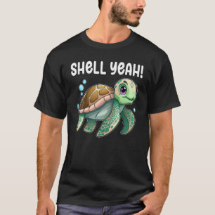 Camiseta Turtle Shell Sim Tartarugas Marinhas Tartaruga 2