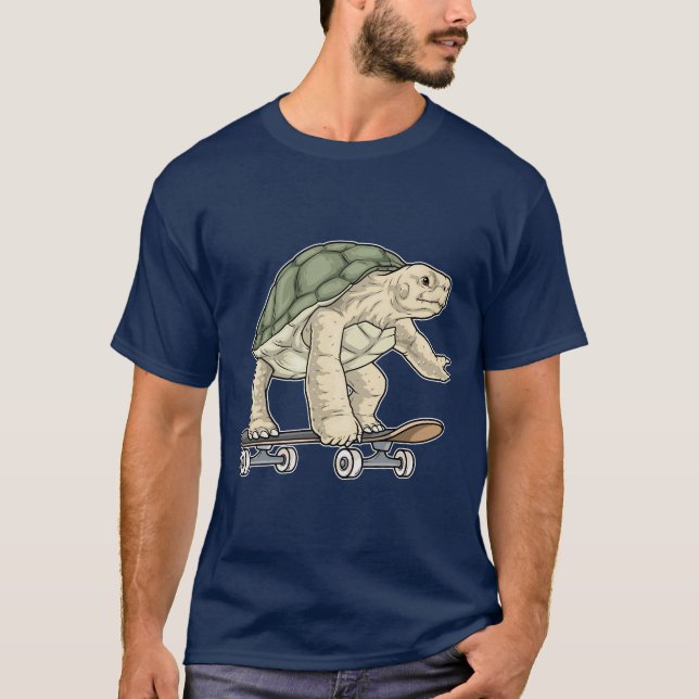 Camiseta Turtle Skater (Frente)