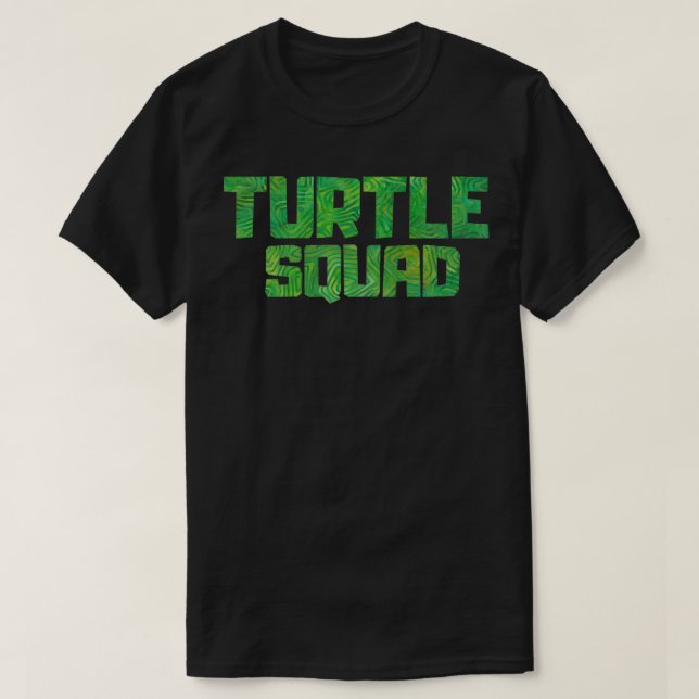 Camiseta Turtle Squad Triblend (Frente do Design)