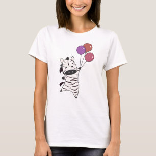 Camiseta Turtle Sweet Animal Voa Balões Crianças