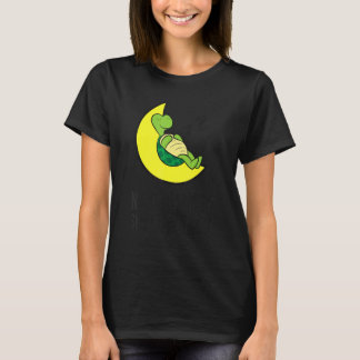Camiseta Turtle Tired Nap All Day Sleep All Night Cute Turt