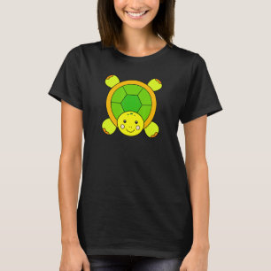 Camiseta Turtle Todlers Happy Tortoise Boys Mulheres