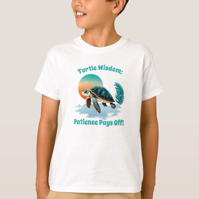 Camiseta Turtle Trails: Sabedoria em Movimento (Frente)