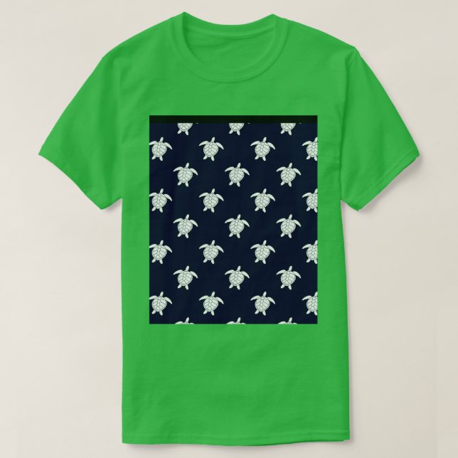 Camiseta Turtles Pattern Graphic (Frente do Design)