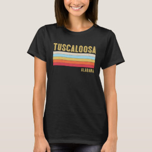 Camiseta Tuscaloosa Alabama AL State Roots Retro Hometown N