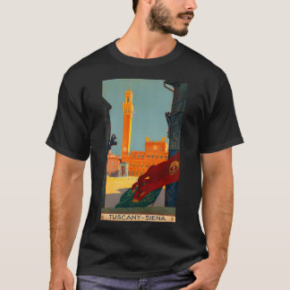Camiseta Tuscany Siena Viagens vintage