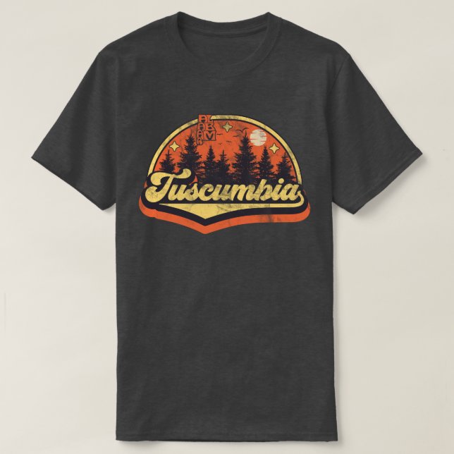 Camiseta Tuscumbia, Alabama (Frente do Design)