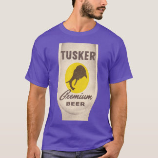 Camiseta Tusker Premium Beer Defunct Breweriana