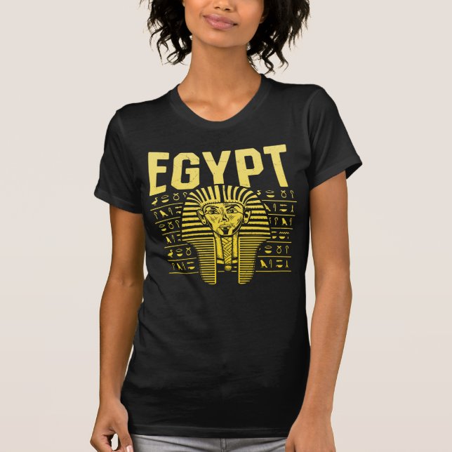 Camiseta Tutankhamun Egípcio Faraó Antigo Egito (Frente)