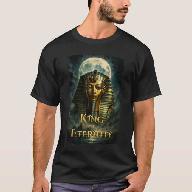 Camiseta Tutankhamun - Rei da Eternidade (Frente)