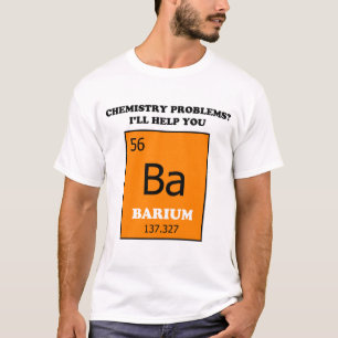 Camiseta Tutor de Química Pun Bário