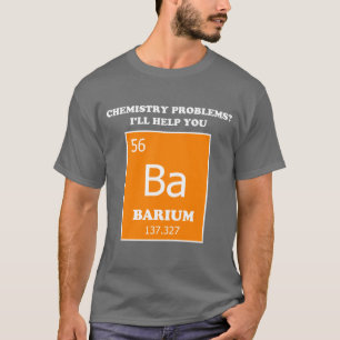 Camiseta Tutor de Química Pun Bário