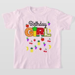 Camiseta Tutti frutti Birthday Girl