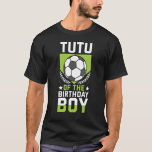 Camiseta Tutu Da Equipe P Do Jogador De Futebol De Aniversá