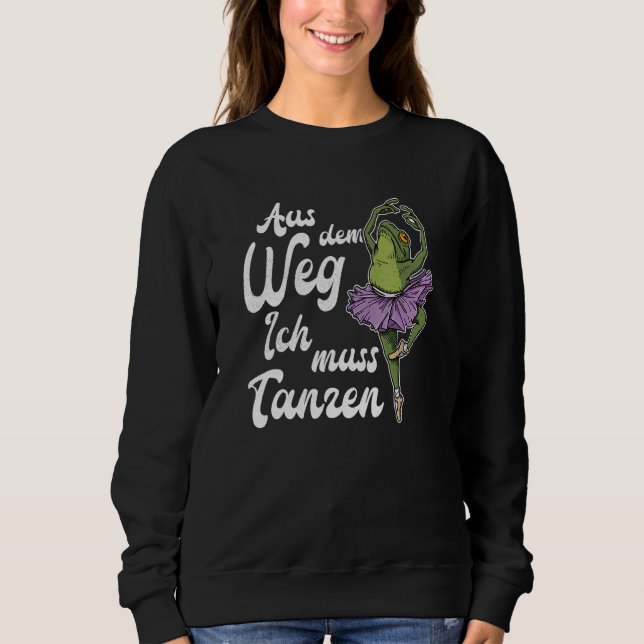 Camiseta Tutu de Ballet Dançarina de Ballet Dançarina de Ba (Frente)