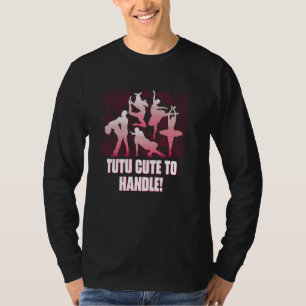 Camiseta Tutu Fofo Para Dançar Dançarina Dança Executante