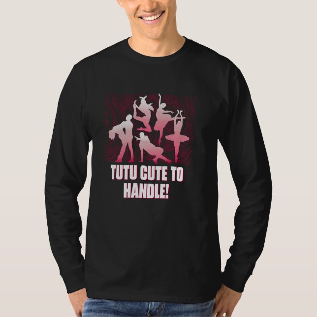 Camiseta Tutu Fofo Para Dançar Dançarina Dança Executante (Frente)