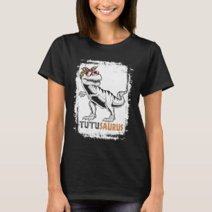 Camiseta Tutusaurus Rex Avó Dinossauro T Rex Tutu Saurus