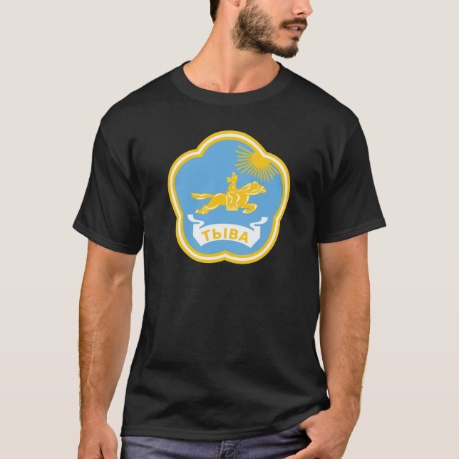 Camiseta Tuva de armas, Casaco de dois lados, Centro da Ási (Frente)