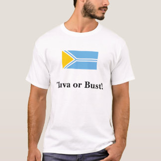 Camiseta Tuva embandeira - Tuva ou busto!