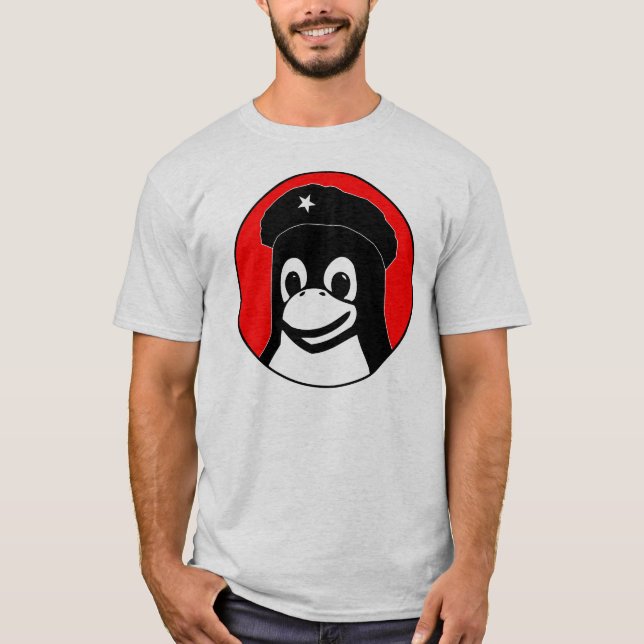 Camiseta Tux Guevara (luz) (Frente)