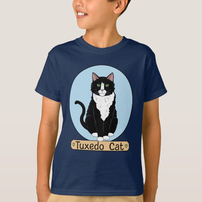Camiseta Tuxedo Cat (Frente)