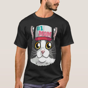 Camiseta Tuxedo Cat 1 Mãe Dia de as mães Kitten