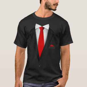 Camiseta Tuxedo com gravata para casamentos engraçados e Oc