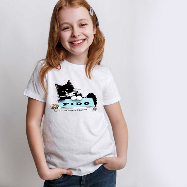Camiseta Tuxedo Kitten Dog's Bowl (Criador carregado)