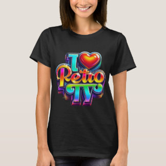 Camiseta TV Retro