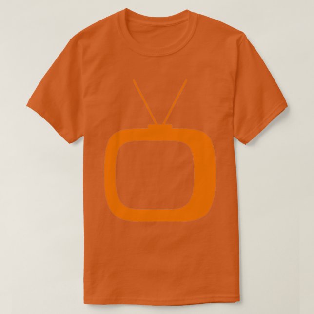 Camiseta TV retrô (Frente do Design)