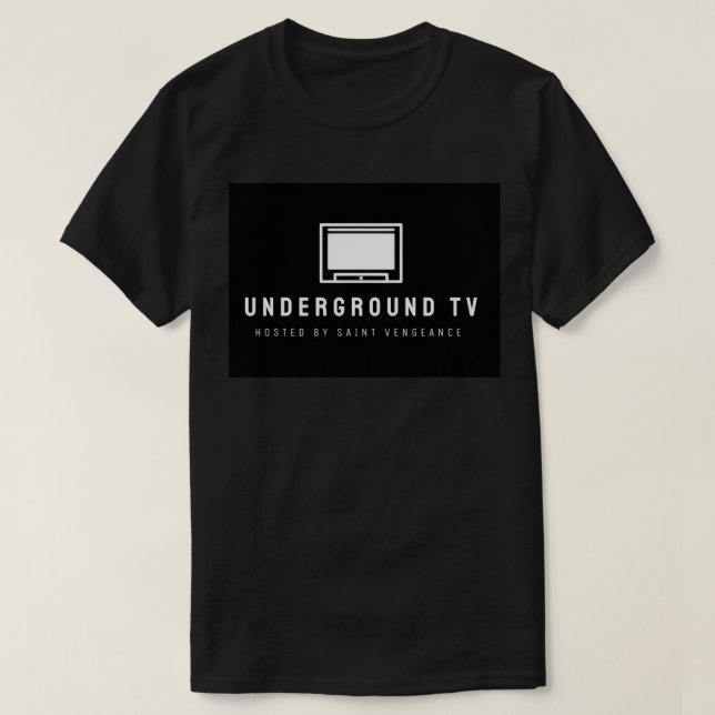 CAMISETA TV SUBTERRÂNEA (Frente do Design)
