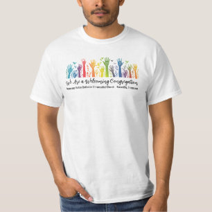 Camiseta TVUUC - Congregação de boas-vindas