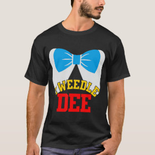 Camiseta Tweedle Dee Dum Engraçado que combina com a fantas