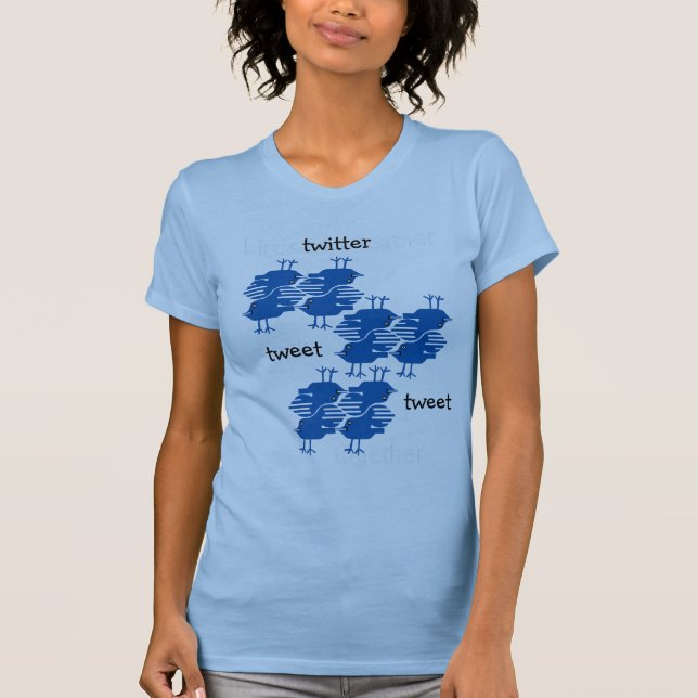 Camiseta tweet do twitter (Frente)