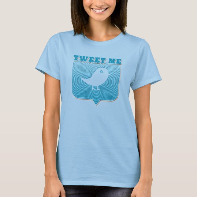Camiseta Tweet-shirt para mim (Frente)
