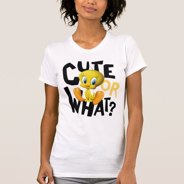 Camiseta TWEETY™ - Bonito Ou Não? (Frente)